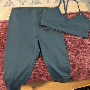 Women's Teal Pants & Jumpsuit Set